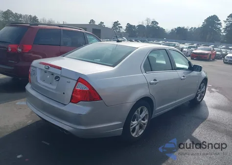 2012 Ford Fusion Se from USA, damaged, VIN 3FAHP0HA7CR285012